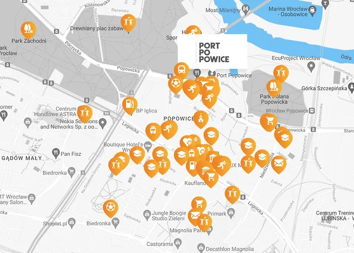 Daire Port Popowice -darmowy Garaz I Rowery - Meldunki 24na7 - Tramwajem 15 Min Do Rynku